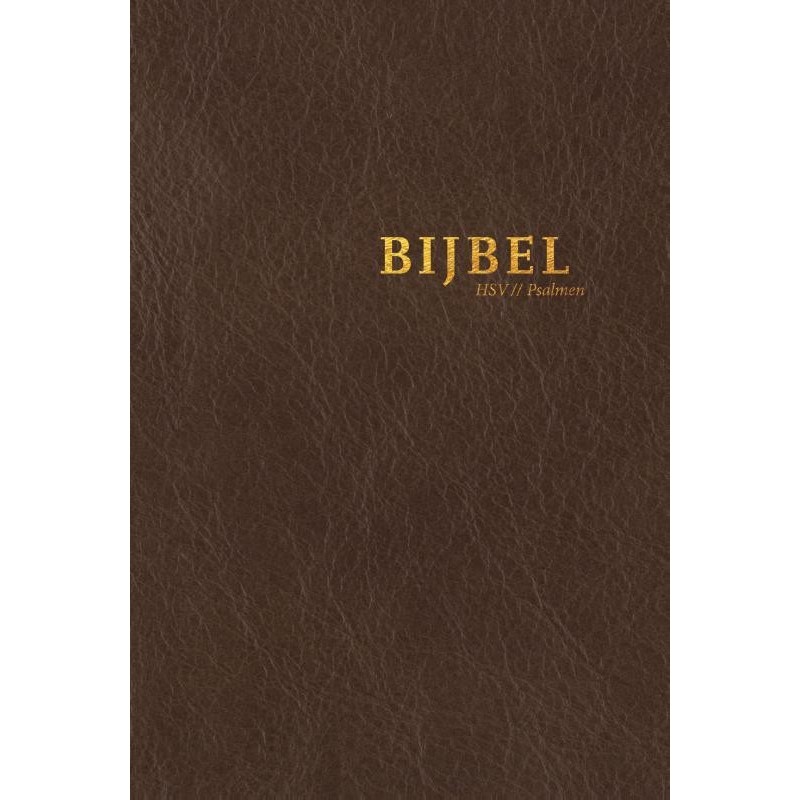 HSV Bijbel met Psalmen - met goudsnee