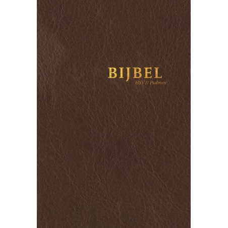 HSV Bijbel met Psalmen - met goudsnee