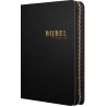 HSV Bijbel met Psalmen - 14x21 luxe leer met rits en index