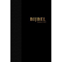 HSV Bijbel met Psalmen - harcover zwart 10x15 cm