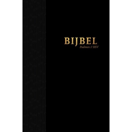 HSV Bijbel met Psalmen - harcover zwart 10x15 cm