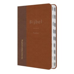 HSV Bijbel met Psalmen - bruin kunstleer