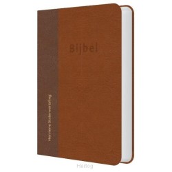 HSV Bijbel - bruin kunstleer